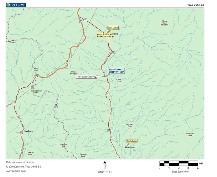 TONTO BASIN CEMETERY